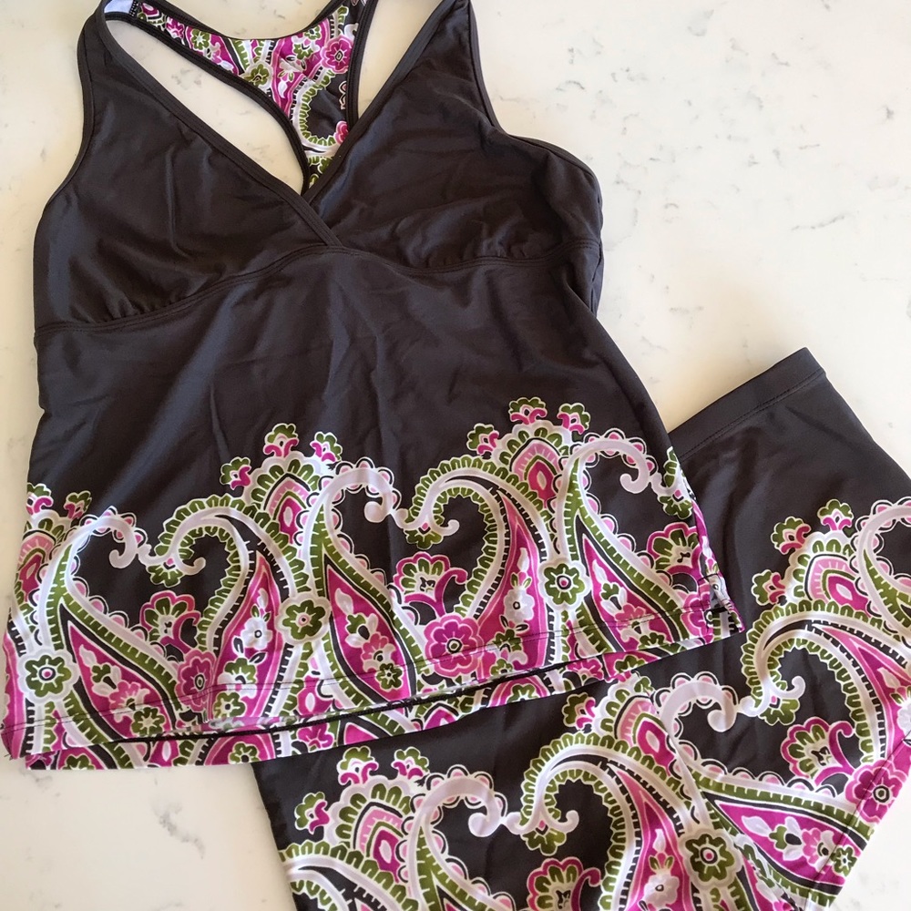 Athleta tankini swimsuit